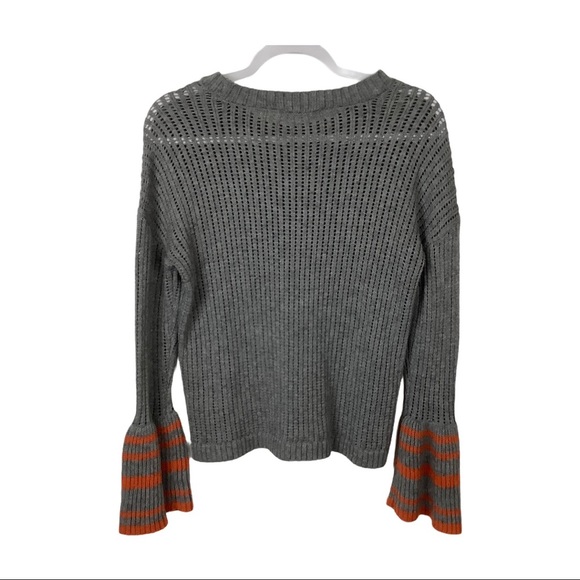 Jack by BB Dakota Sweater Like I Flare Drop Needle Sweater Bell Sleeves Sz M - Picture 8 of 8